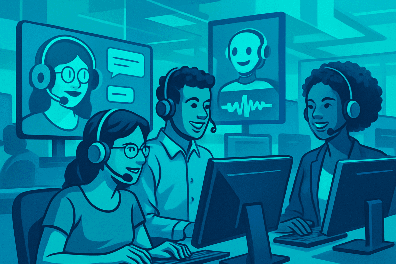 Brief IA : Agents vocaux IA : révolutionner le service client