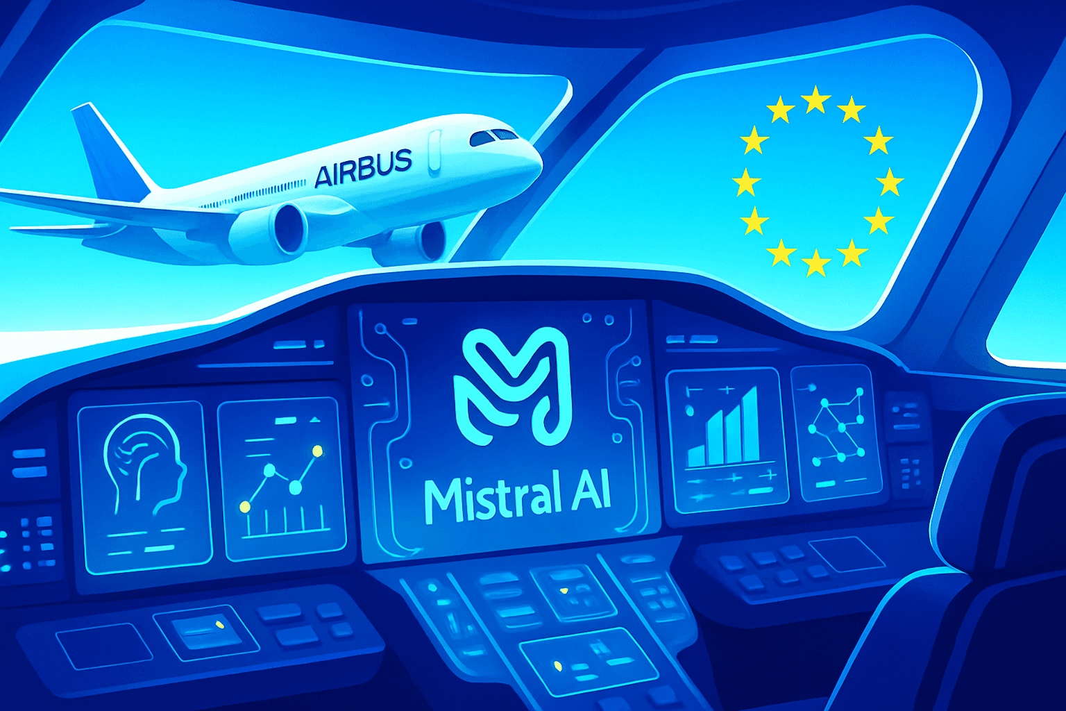 Brief IA : Airbus et Mistral AI : IA souveraine pour l'aviation et la défense