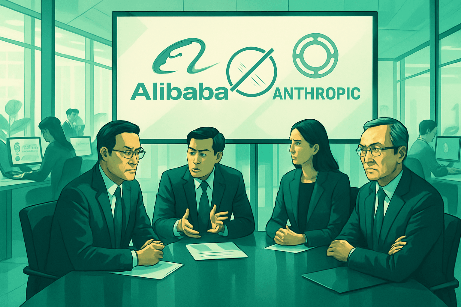 Brief IA : Alibaba bannit Claude Code : tensions autour de l'outil d'Anthropic