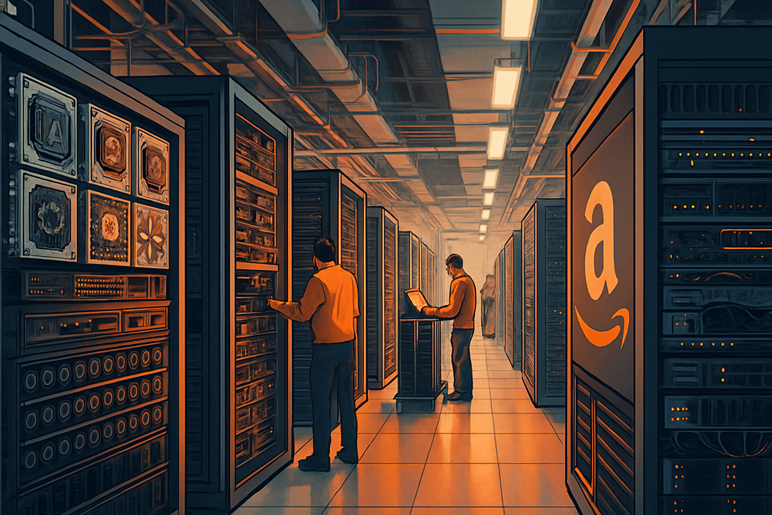 Brief IA : Amazon et l'IA : la ruée vers l'or des hébergeurs cloud
