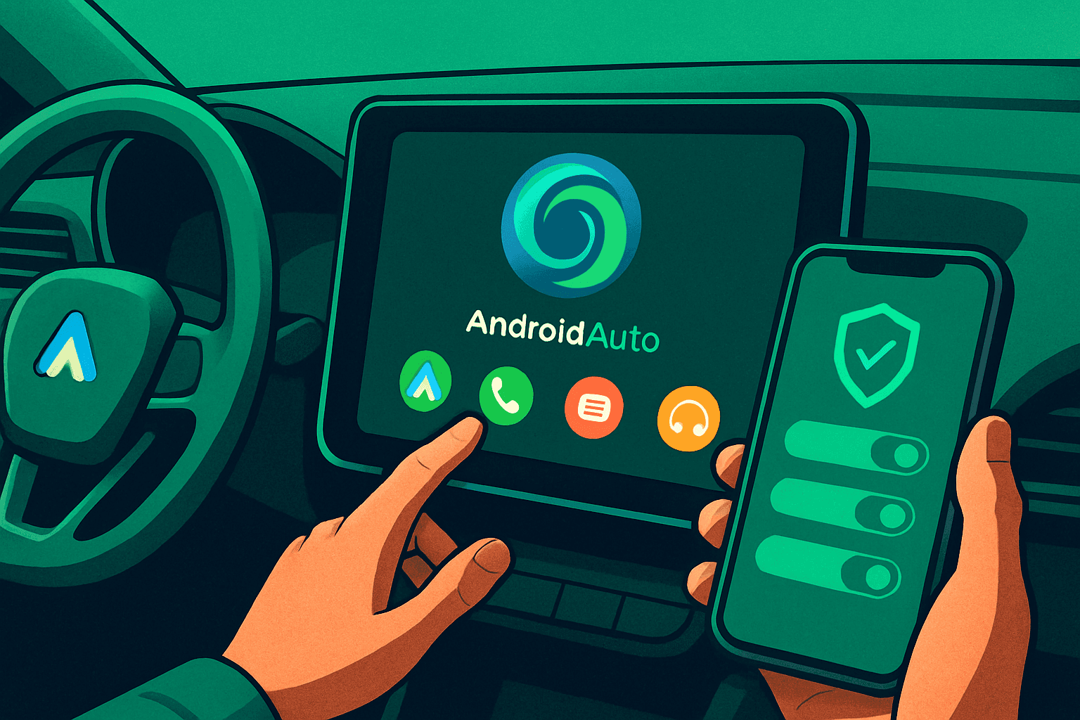 Brief IA : Android Auto et Gemini : Comment protéger vos données personnelles