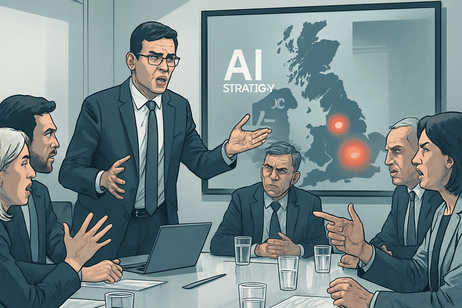 Brief IA : Andy Burnham et sa stratégie IA : un projet controversé au Royaume-Uni