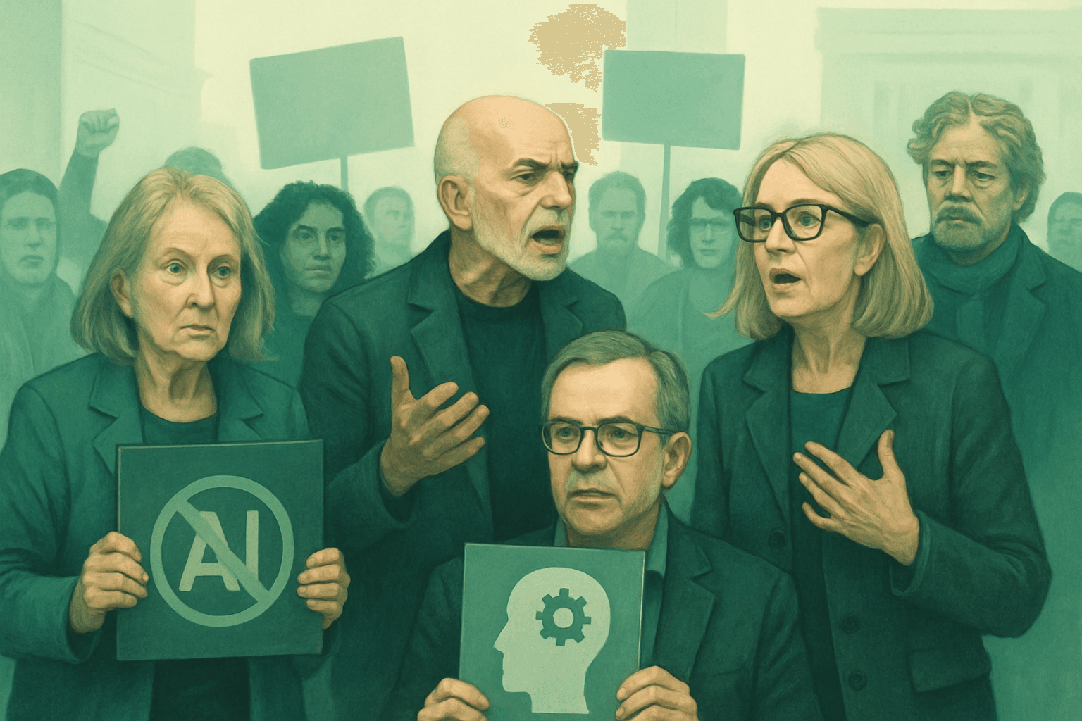 Brief IA : Annie Ernaux et Enki Bilal : 150 voix contre l'IA générative