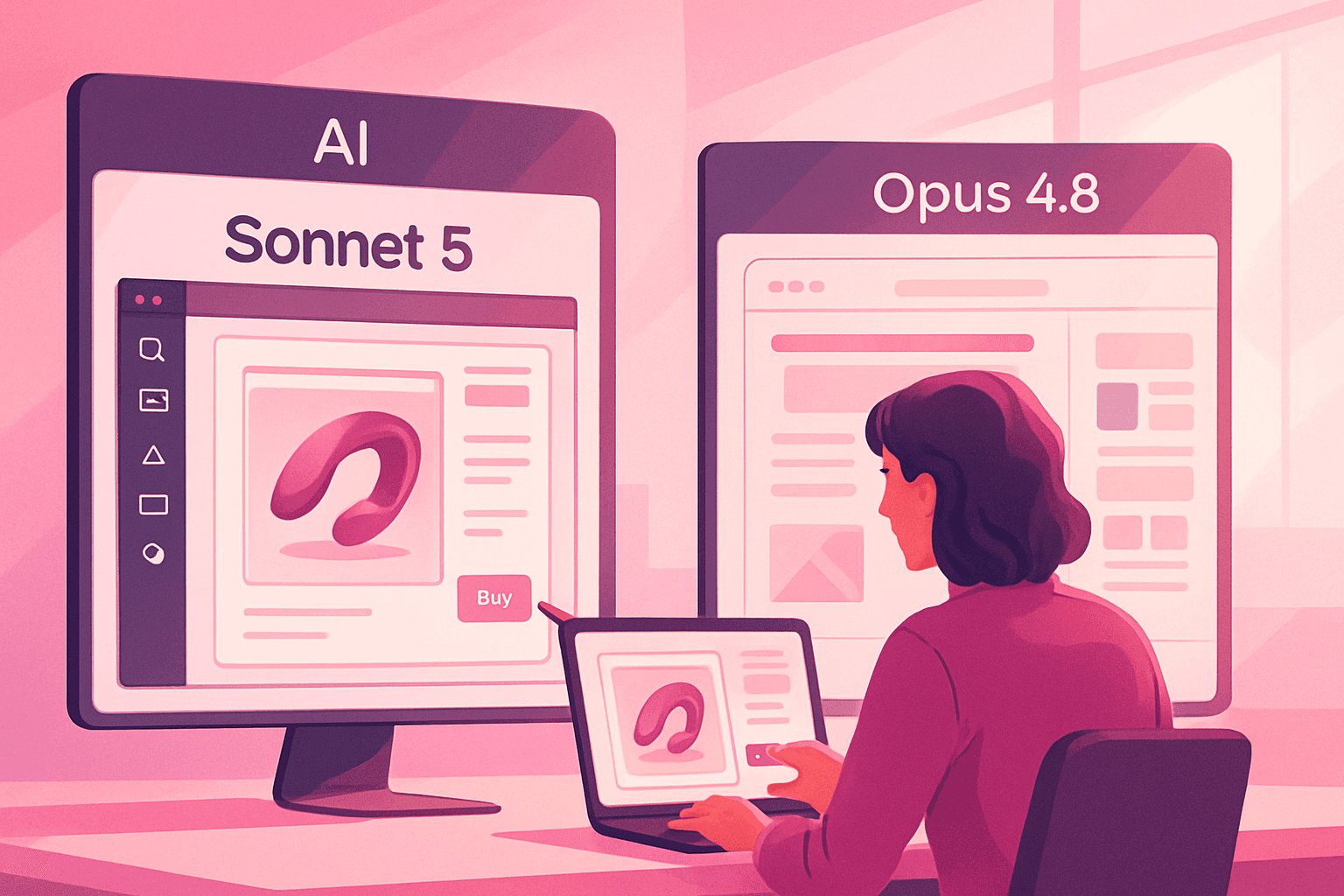 Brief IA : Anthropic dévoile Sonnet 5 : un défi pour Opus 4.8 dans la conception