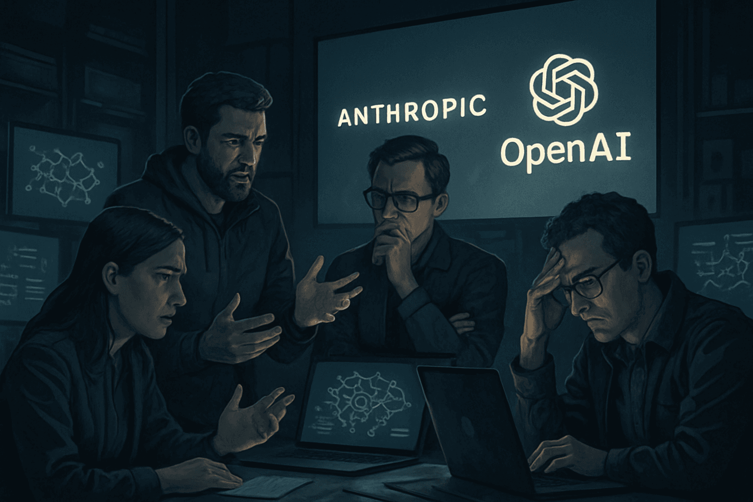 Brief IA : Anthropic et OpenAI : les garde-fous de l'IA freinent la cybersécurité