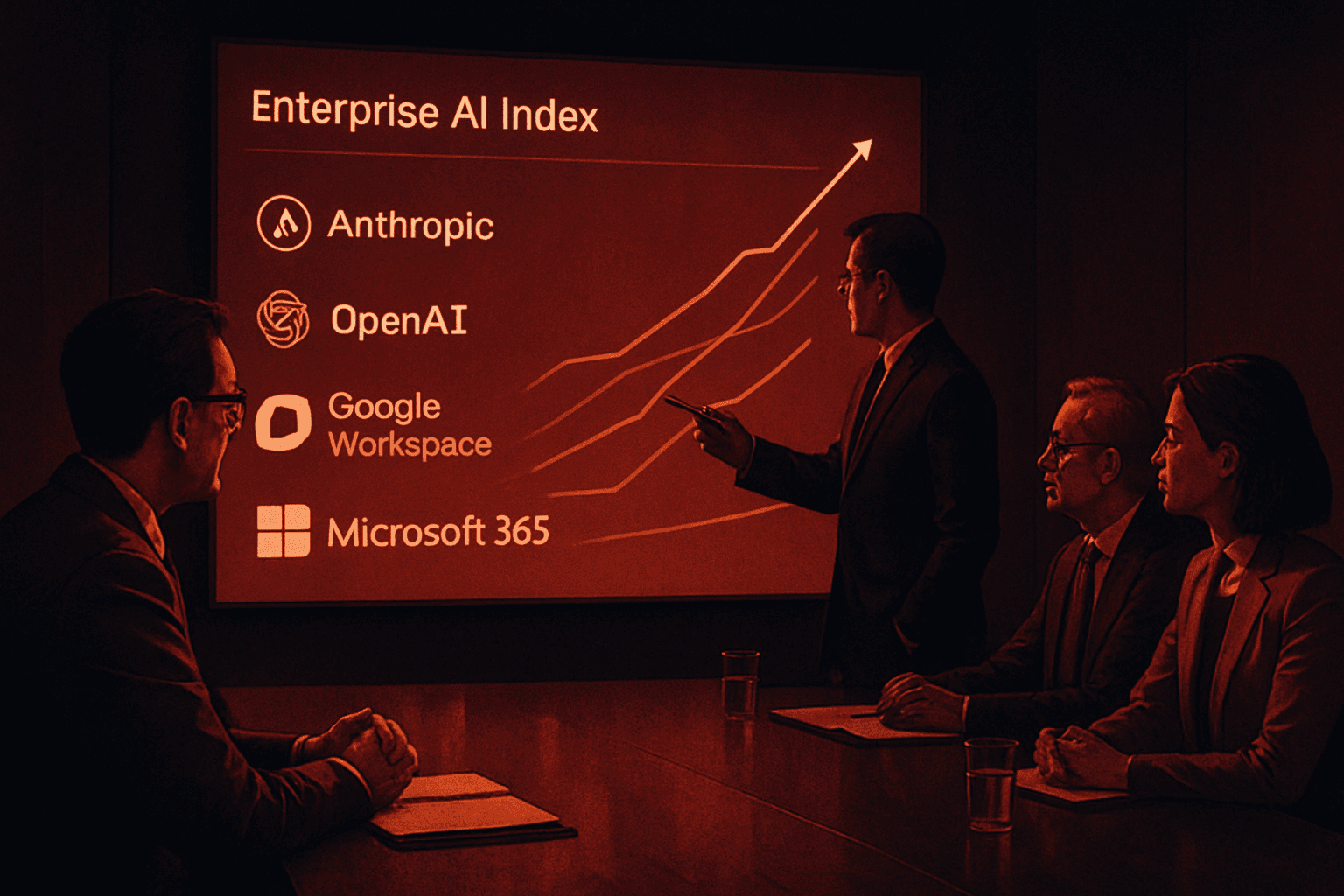 Brief IA : Anthropic et OpenAI : les leaders de l'IA en entreprise jusqu'en 2026