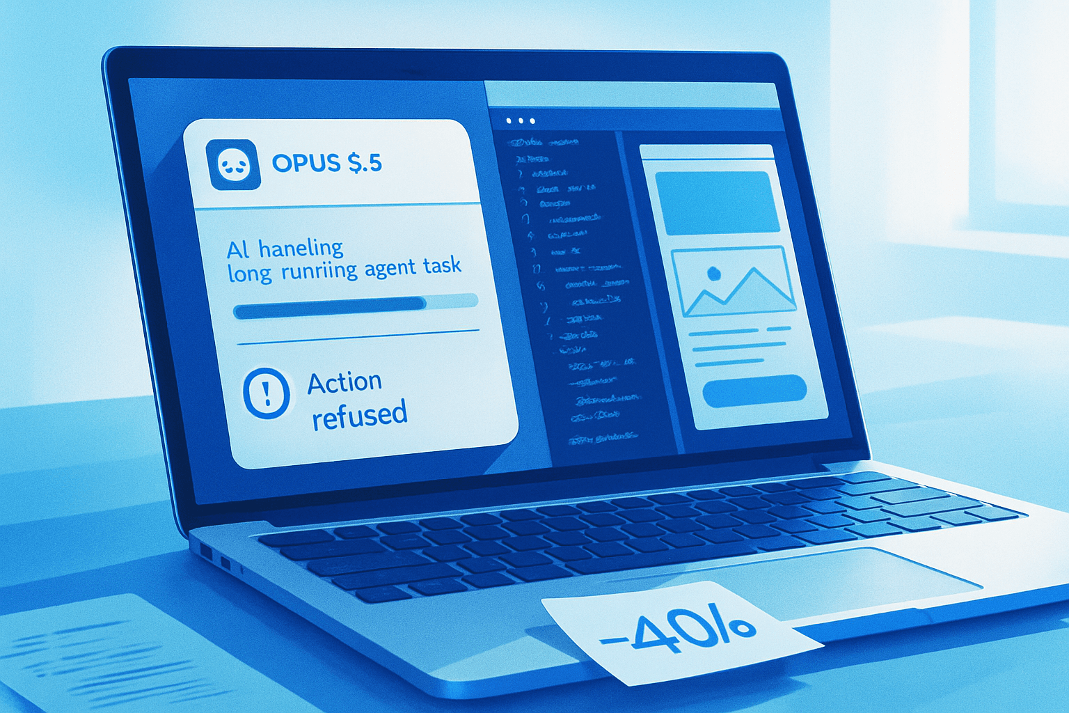 Brief IA : Anthropic lance Opus 5.5, 40 % moins cher, testé une semaine