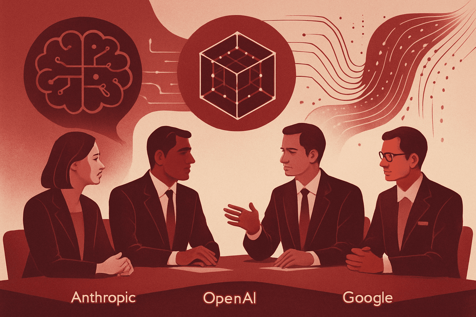 Brief IA : Anthropic, OpenAI et Google face à la réalité de l'Internet moderne