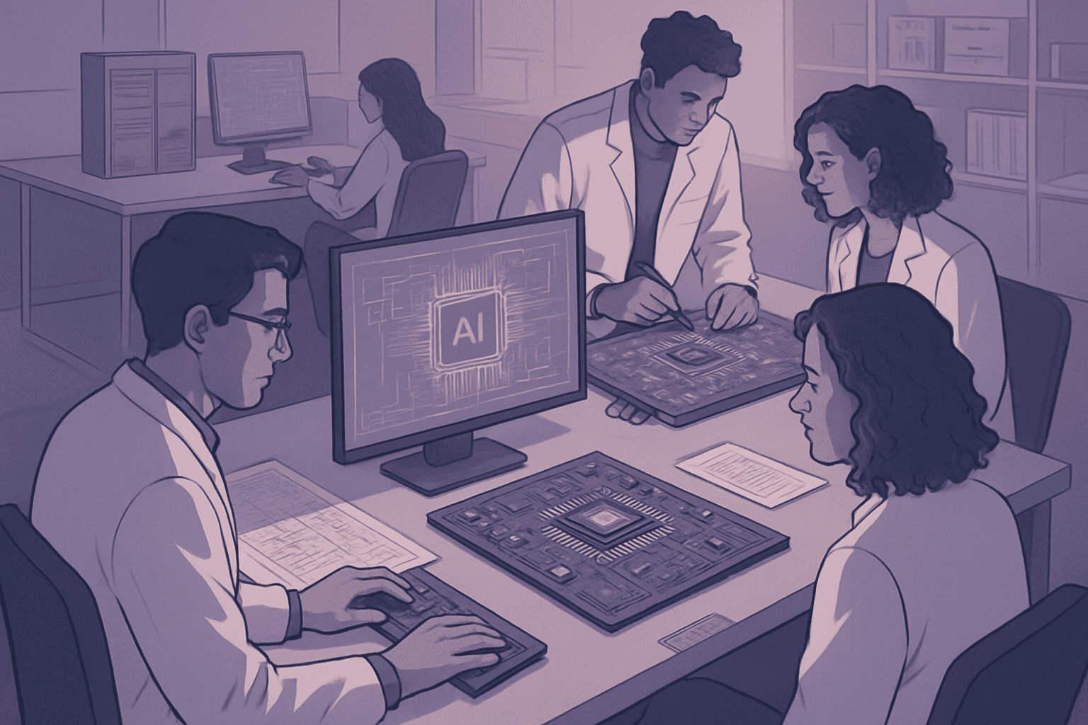 Brief IA : Anthropic, OpenAI et Google : vers leurs propres puces IA