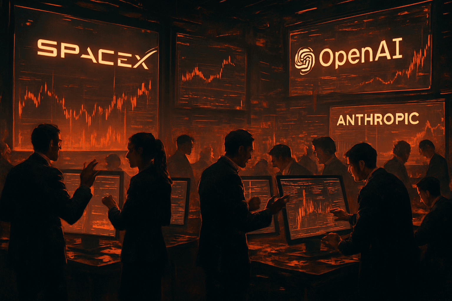 Brief IA : Anthropic, OpenAI et SpaceX : une révolution boursière sans précédent