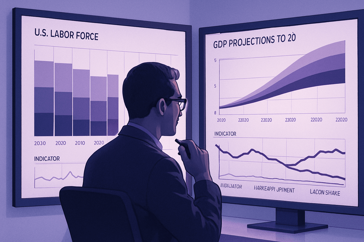 Brief IA : Anthropic publie trois scénarios IA pour l’économie US 2030