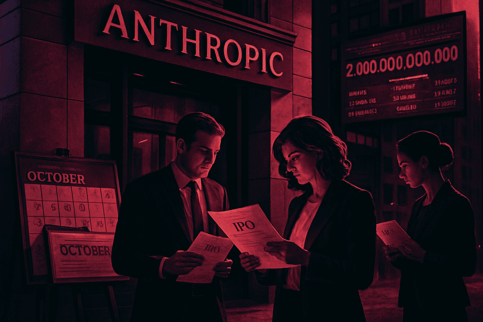 Brief IA : Anthropic vise octobre pour son IPO, valorisée 2 000 Md$