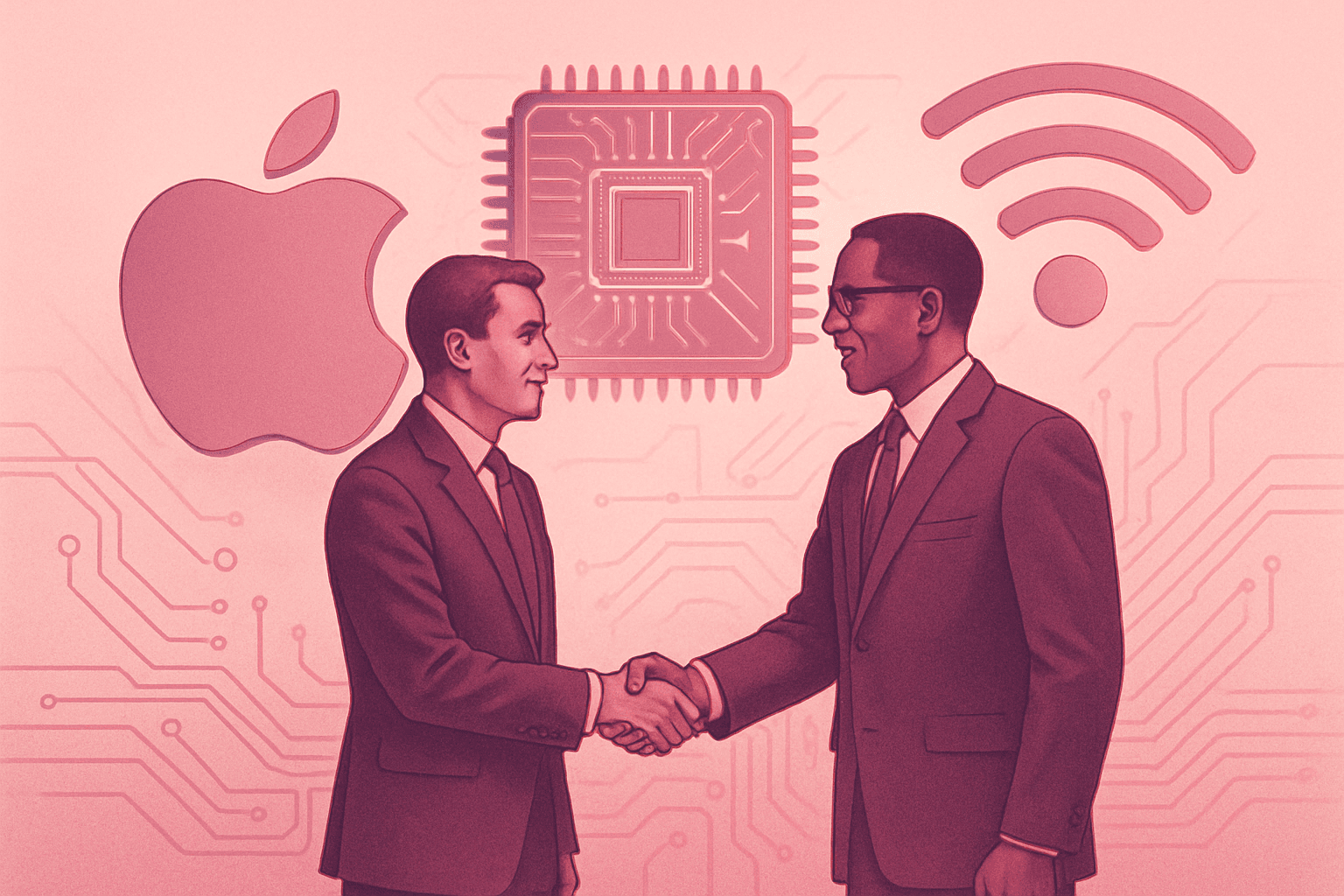 Brief IA : Apple et Broadcom : alliance prolongée pour des puces