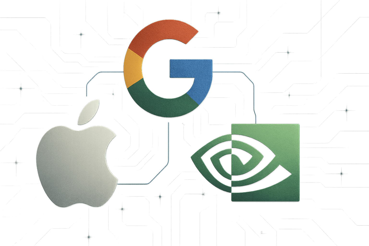 Brief IA : Apple, Google et NVIDIA : alliance stratégique pour l'IA