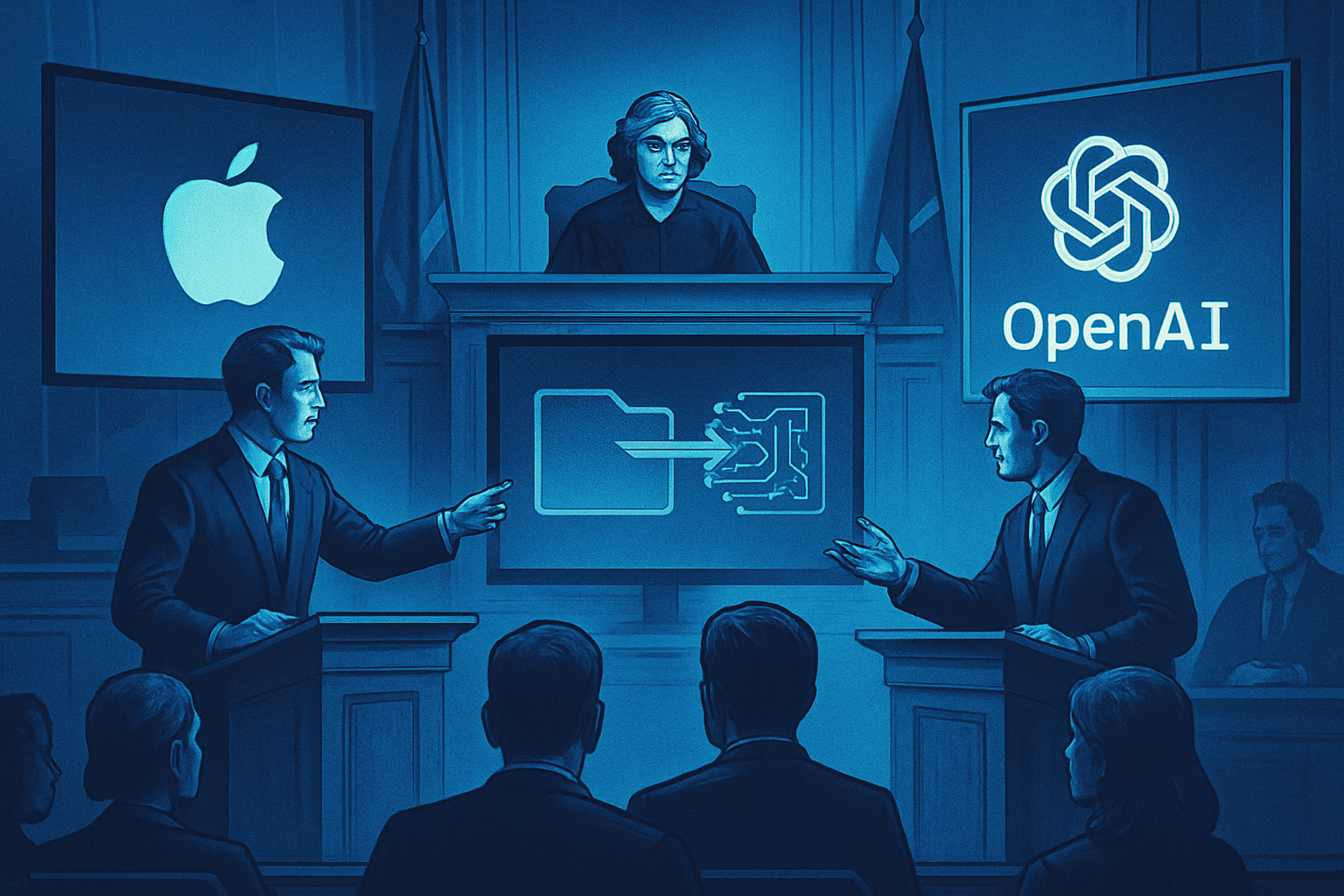Brief IA : Apple vs OpenAI : des secrets commerciaux au cœur de la tempête