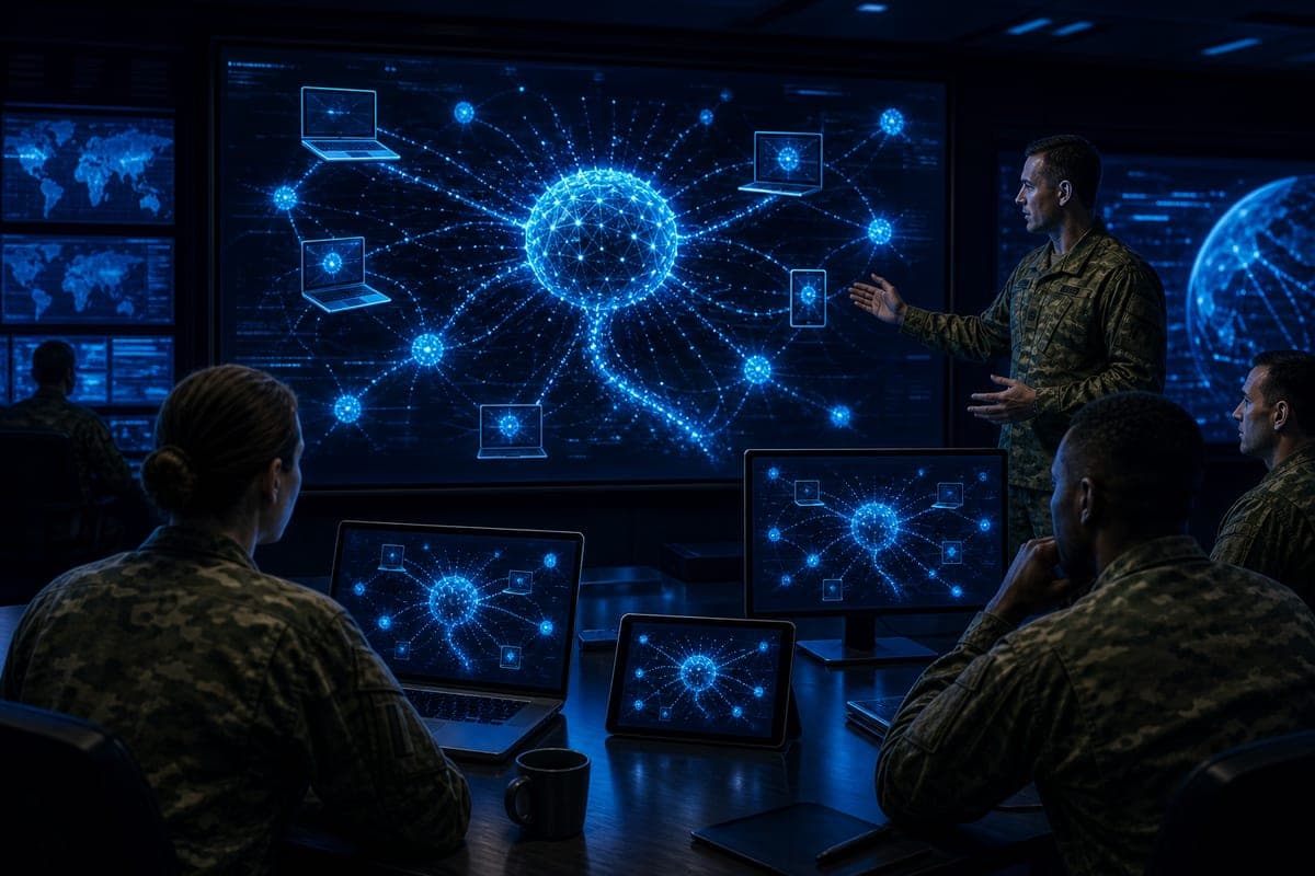 Brief IA : Armée US : ECHOTRIBBLE, agents IA offensifs auto-propagants