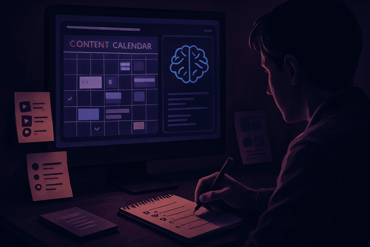 Brief IA : Automatisation du contenu : l'IA révolutionne la planification