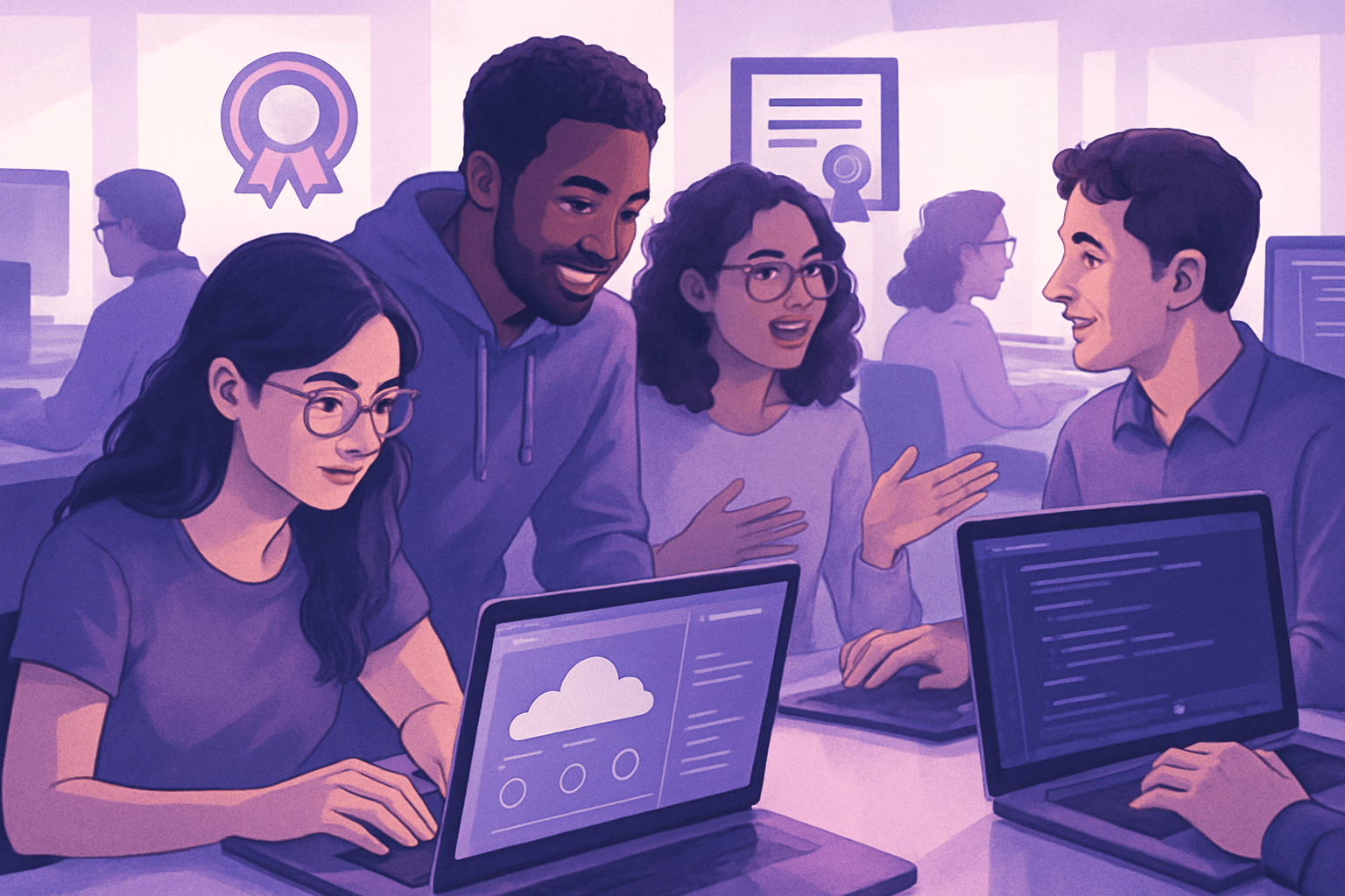 Brief IA : AWS lance Student Rewards pour étudiants : badges, crédits, certification