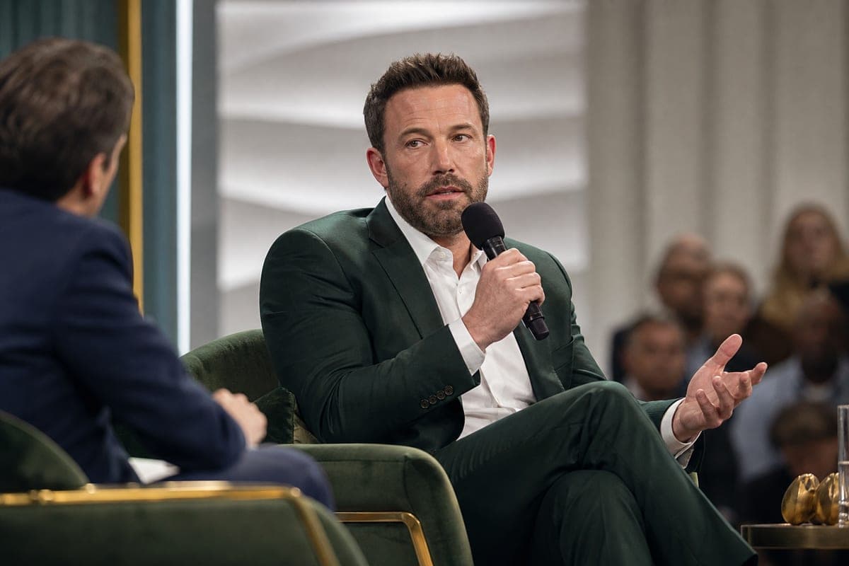 Brief IA : Ben Affleck vend sa startup IA à Netflix et détaille sa méthode
