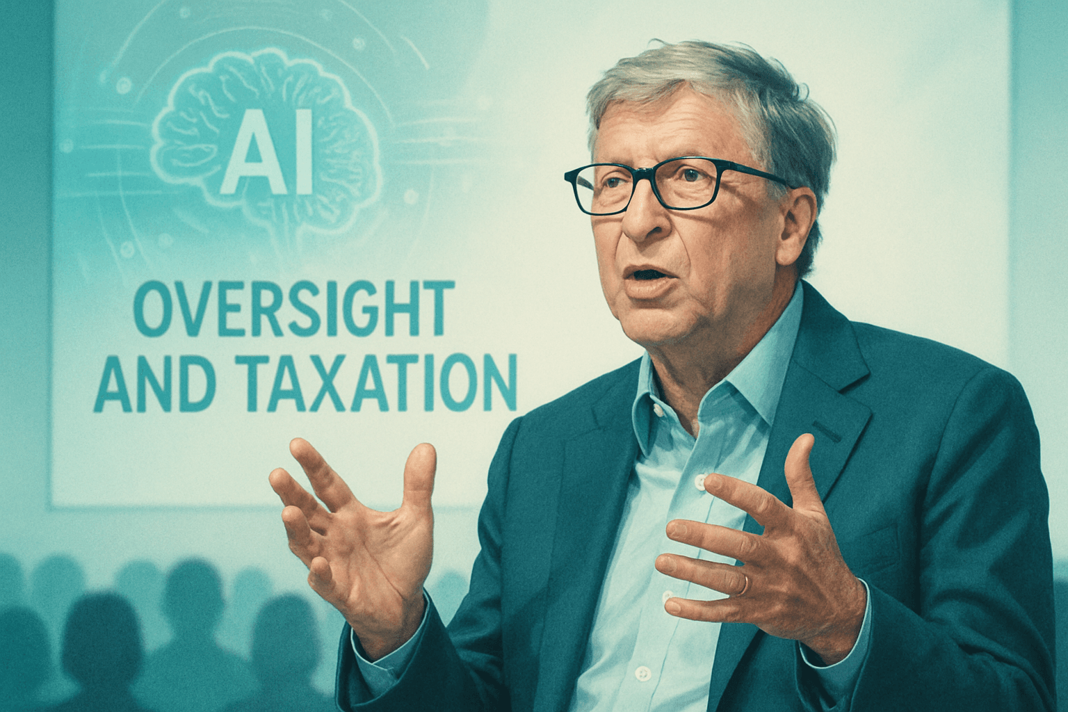 Brief IA : Bill Gates : IA plus risquée, taxe et emplois réservés aux humains