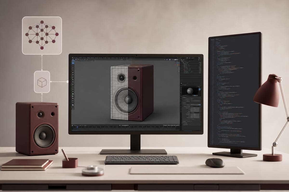 Brief IA : Blender MCP relie Claude Code à Blender pour la modélisation 3D