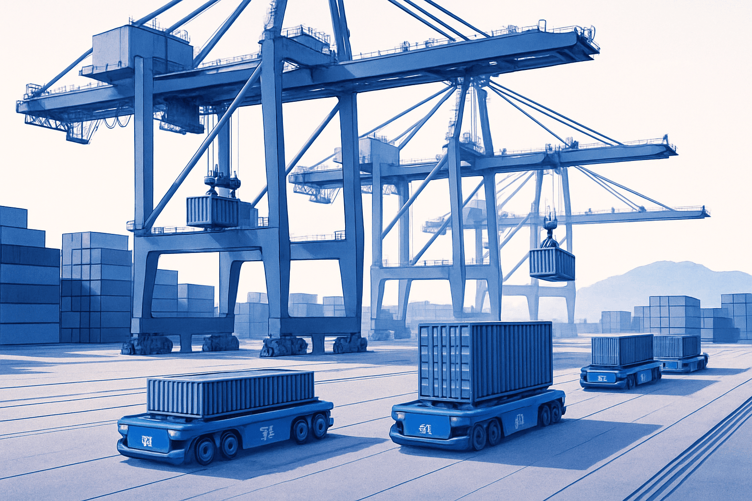 Brief IA : Busan investit 500 M€ dans un terminal automatisé par IA