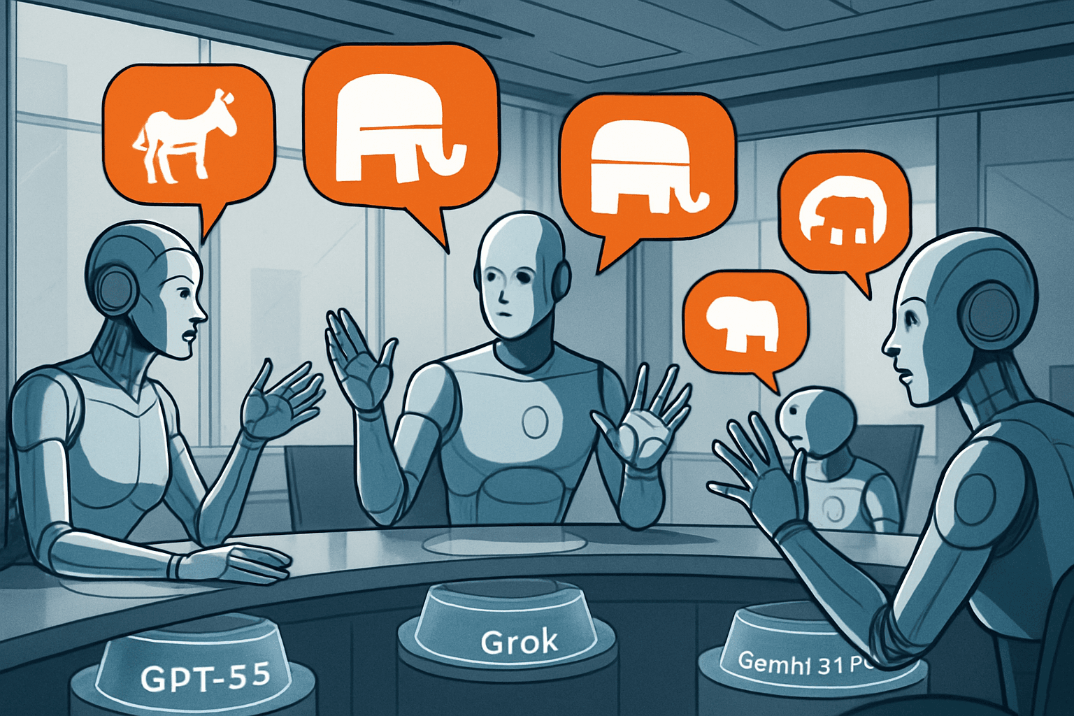 Brief IA : Chatbots IA : biais politique persistant malgré les promesses