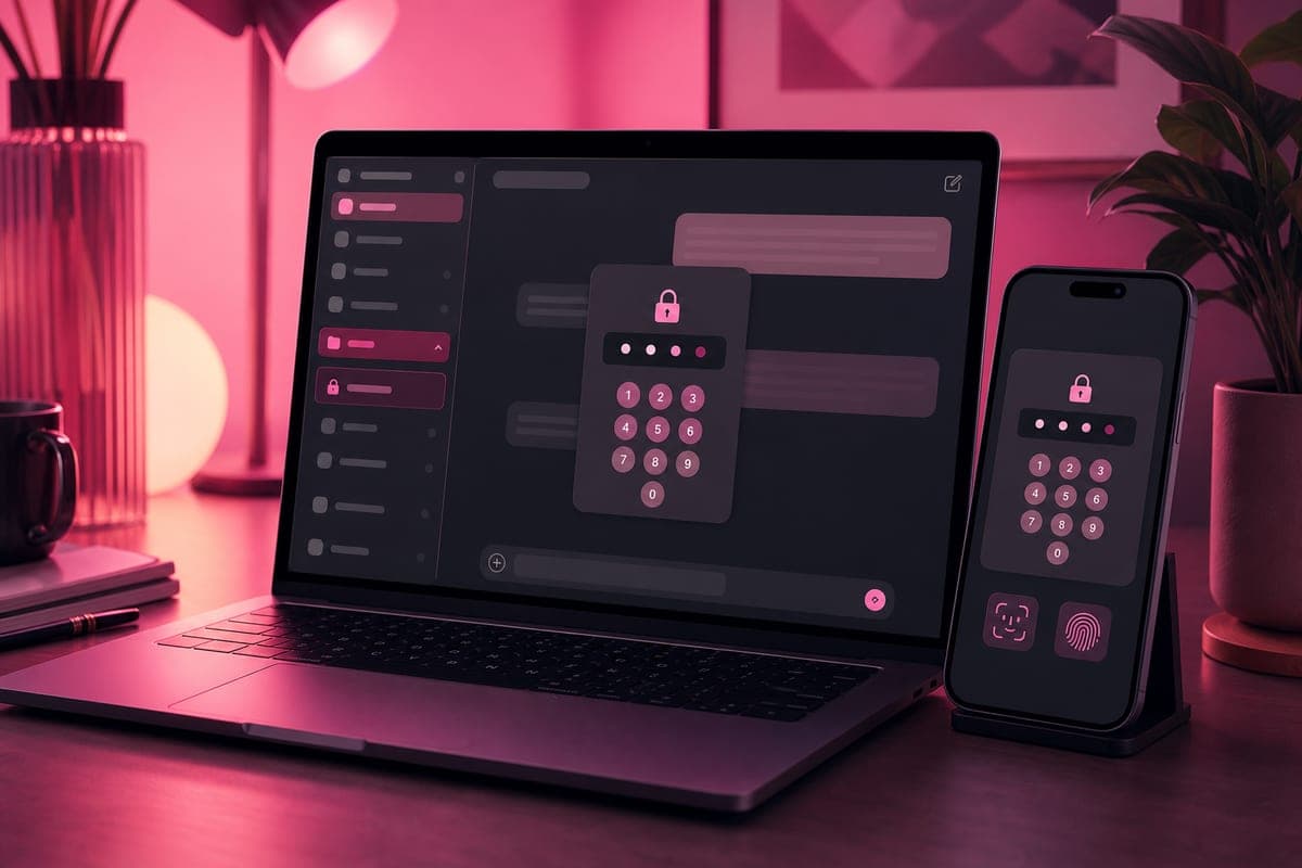Brief IA : ChatGPT : Locked Chats avec code PIN et biométrie