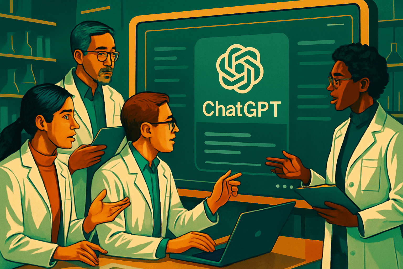 Brief IA : ChatGPT propulse 100 000 chercheurs vers l'innovation