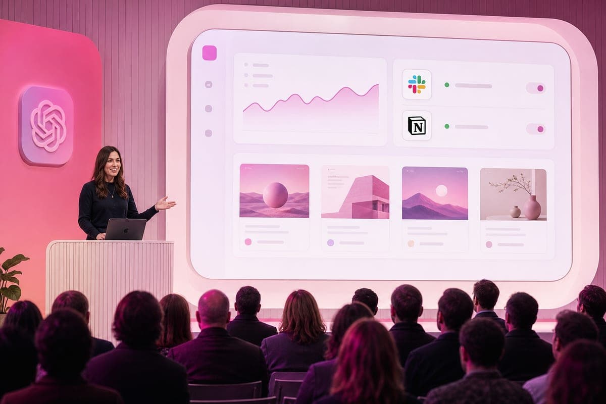 Brief IA : ChatGPT Sites chez OpenAI : usages internes et 60 connecteurs