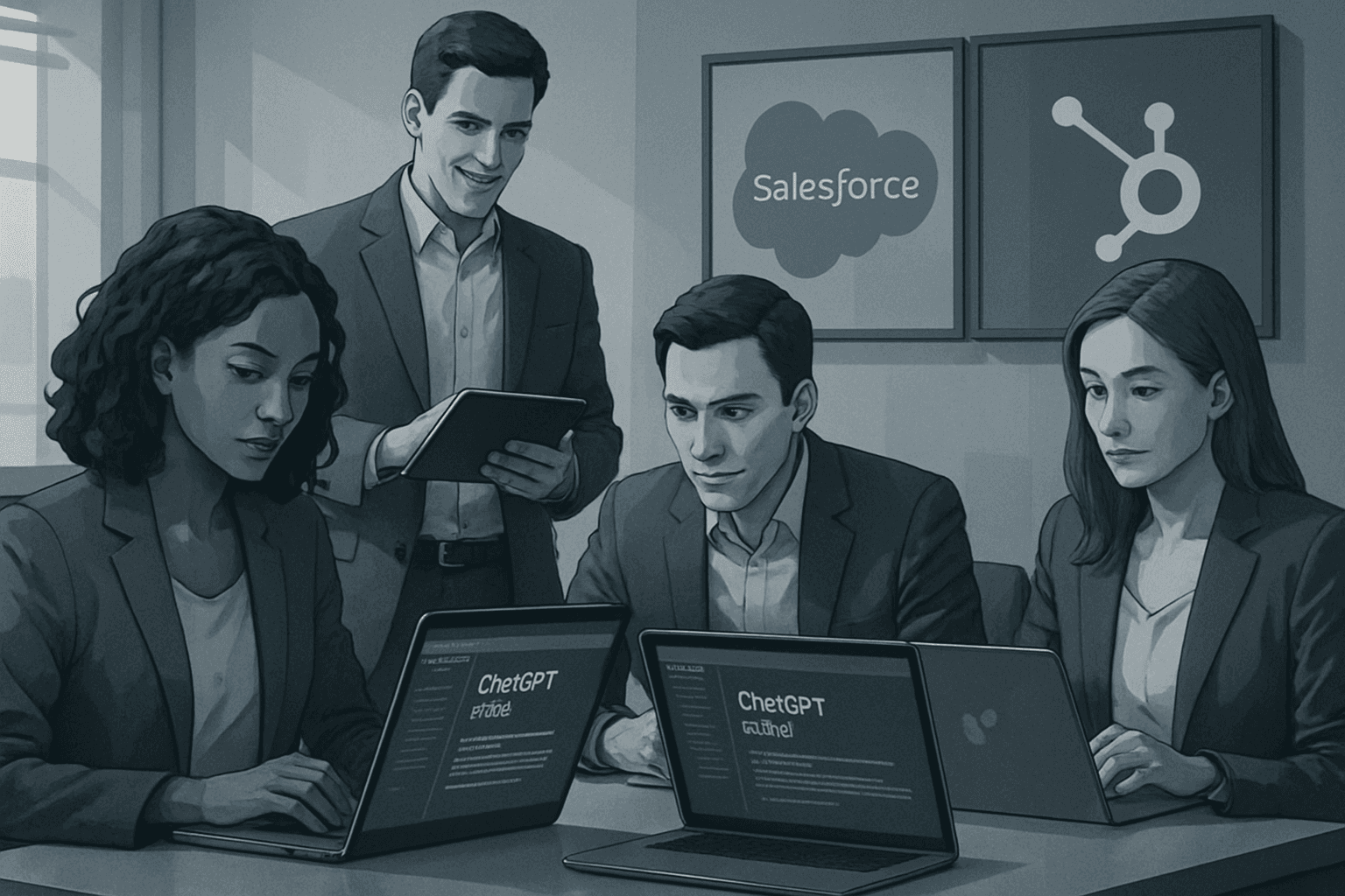 Brief IA : ChatGPT Work révolutionne les ventes avec son plugin innovant
