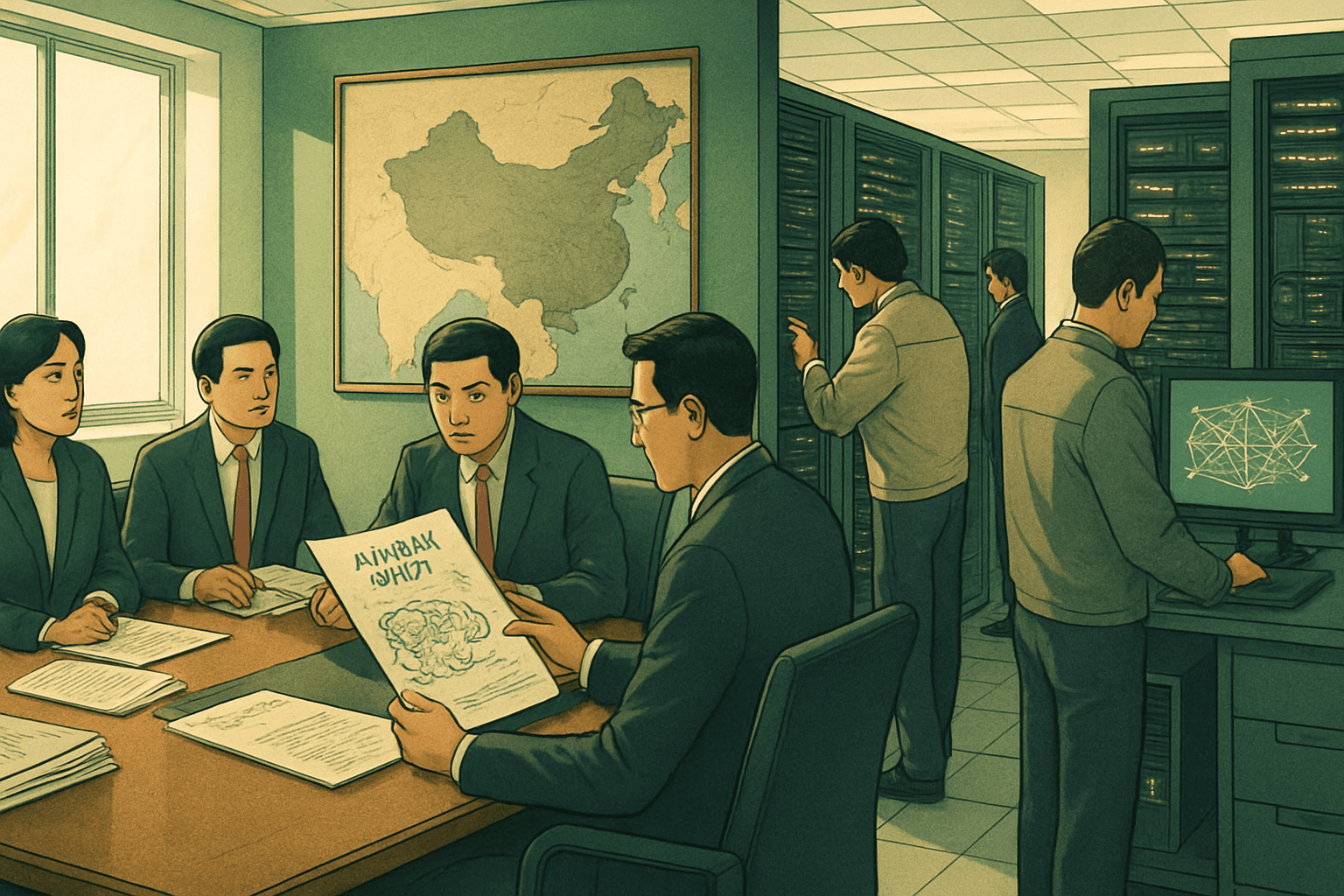 Brief IA : Chine : DeepSeek et Moonshot sous enquête pour fuites de données