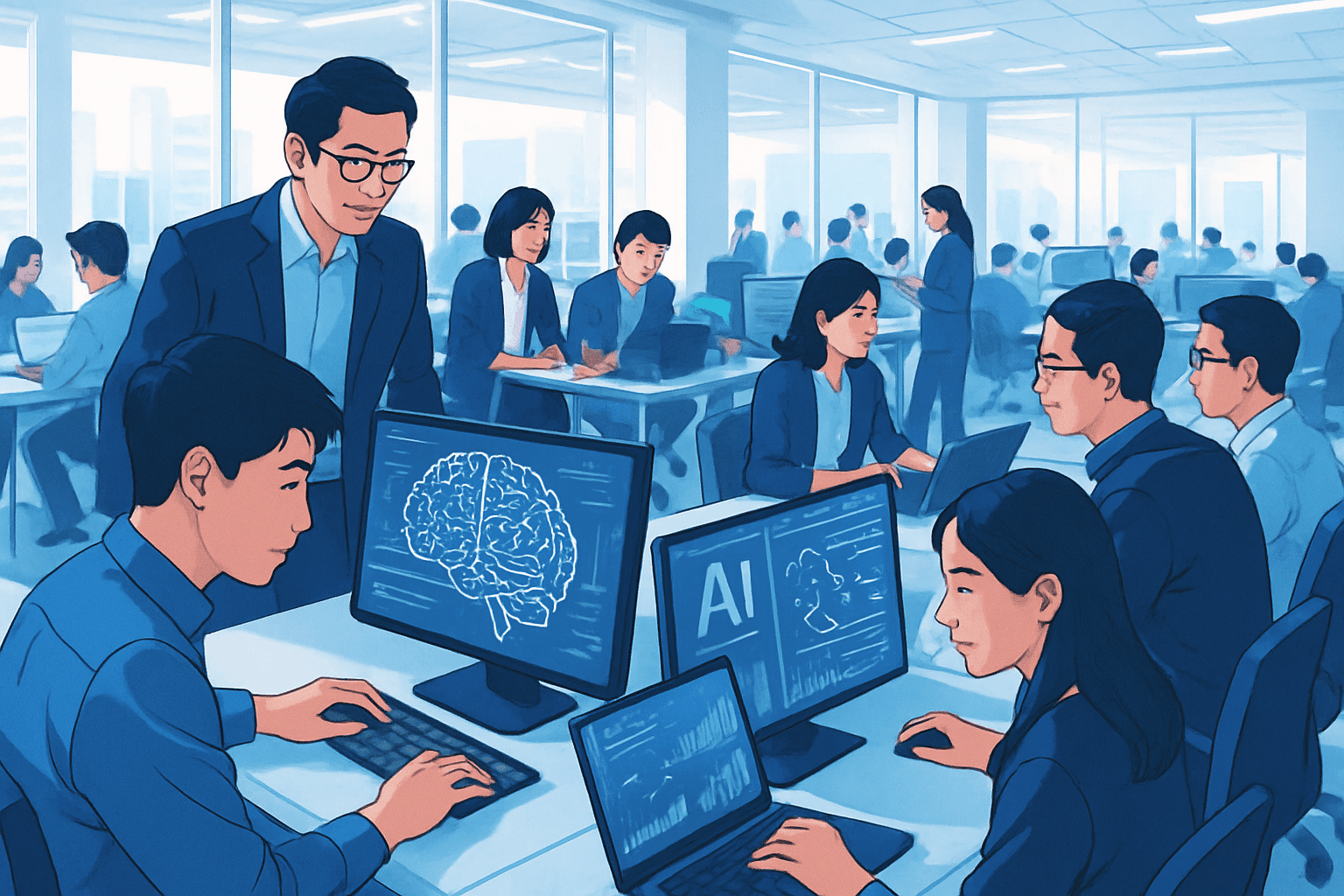 Brief IA : Chine et IA boostent les startups asiatiques au T2 2026