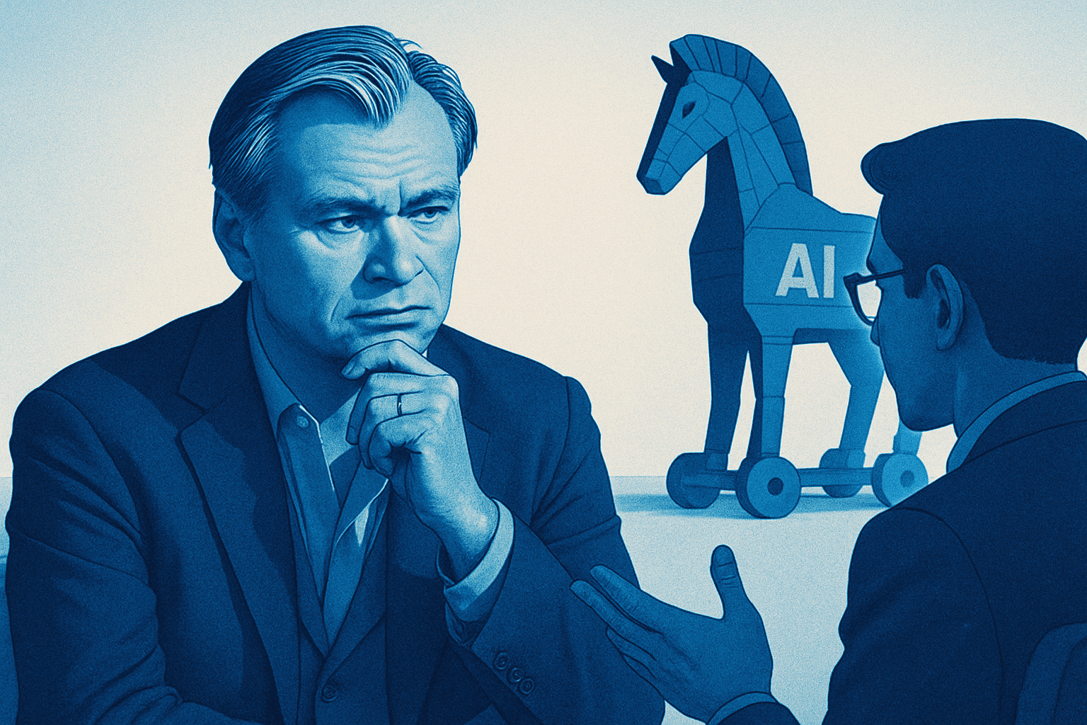 Brief IA : Christopher Nolan dénonce l'IA comme un "cheval de Troie" moderne