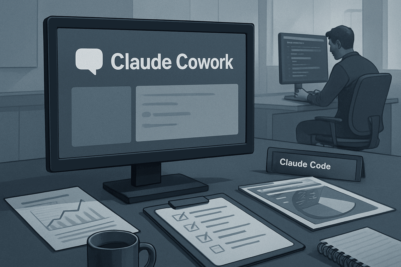 Brief IA : Claude Cowork : Anthropic révèle son usage pour les tâches de bureau