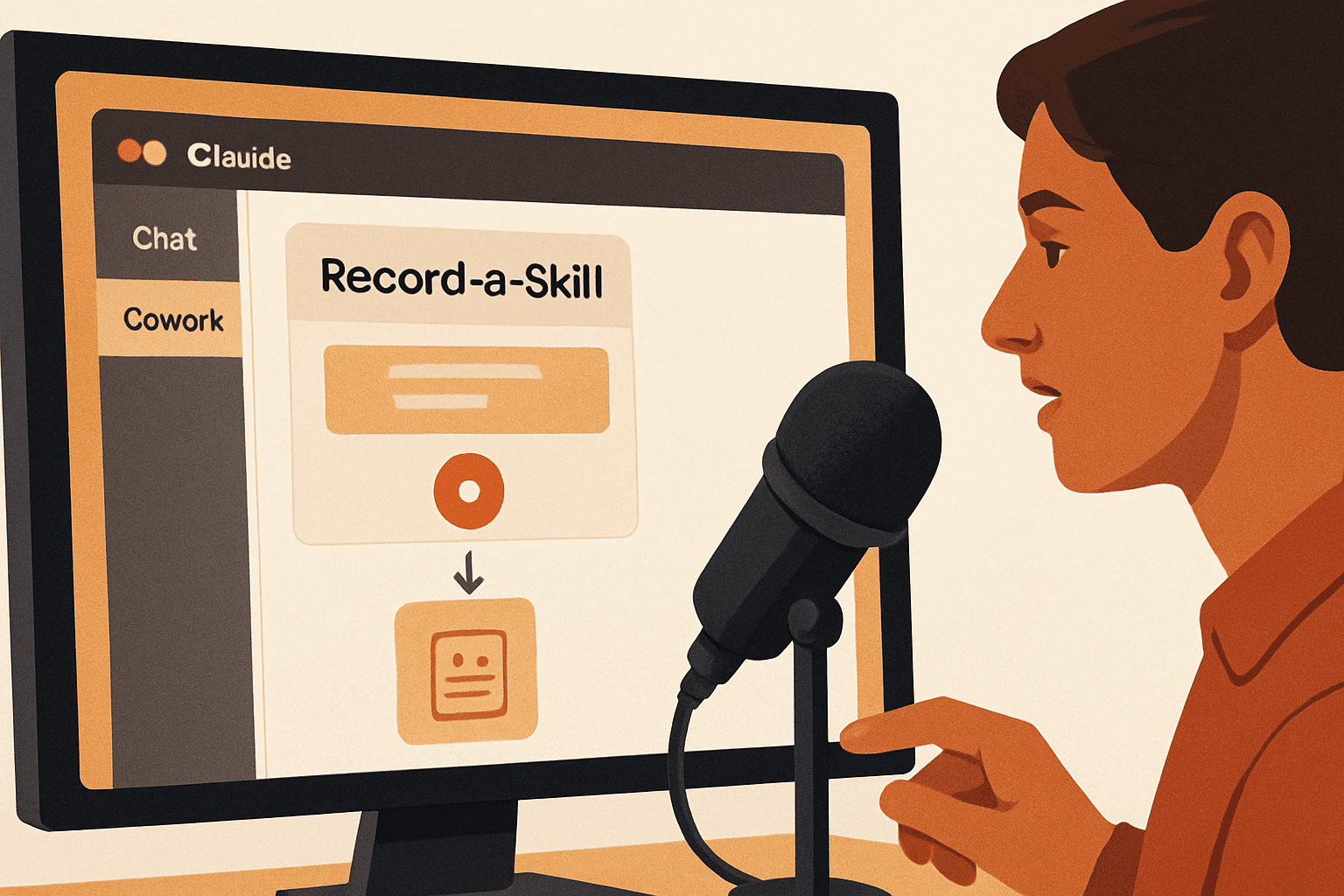 Brief IA : Claude Cowork : Record-a-Skill réduit le temps de recherche