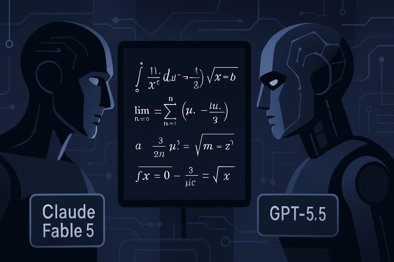 Brief IA : Claude Fable 5 d'Anthropic devance GPT-5.5 sur FrontierMath