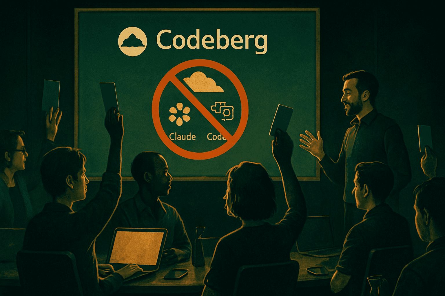 Brief IA : Codeberg rejette le code IA de Claude et Codex, un choix éthique