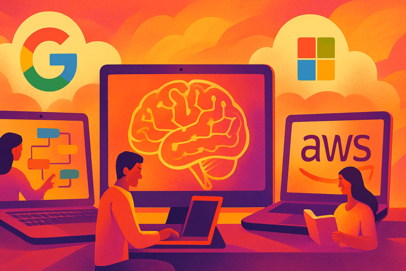 Brief IA : Cours gratuits de Machine Learning : Google, Microsoft et AWS en tête