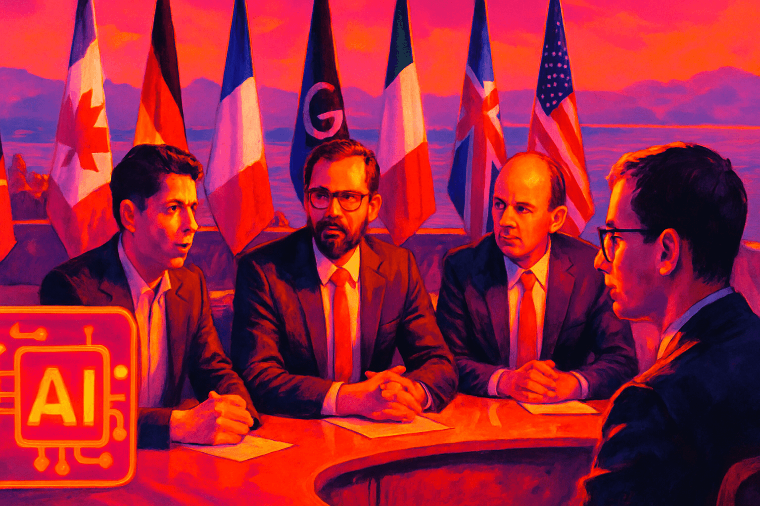 Brief IA : Dario Amodei et Sam Altman : tensions et enjeux au sommet du G7