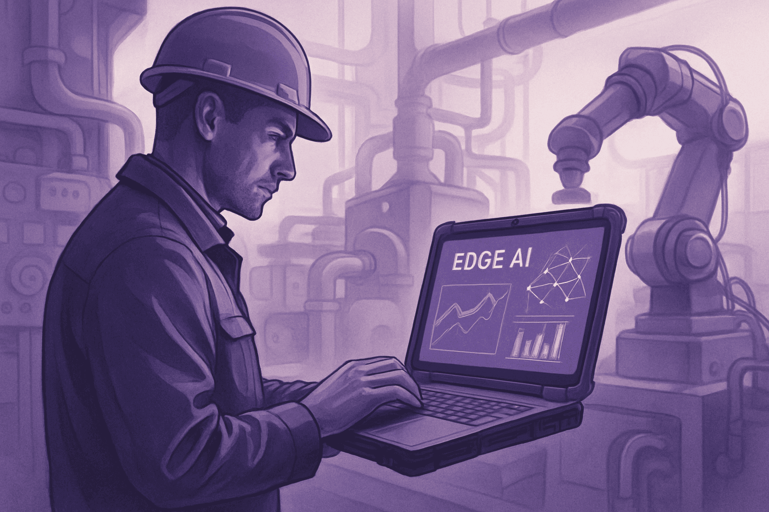 Brief IA : Edge AI : l'IA révolutionne les secteurs industriels