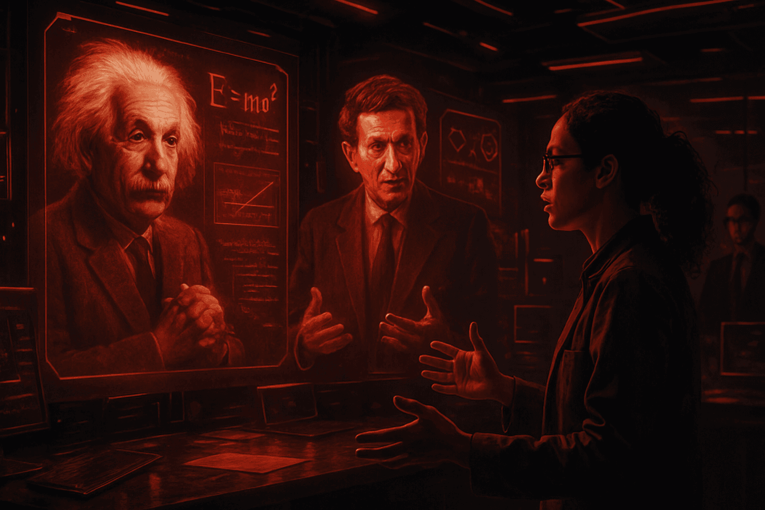 Brief IA : Einstein et Bohm ressuscités par l'IA : une révolution