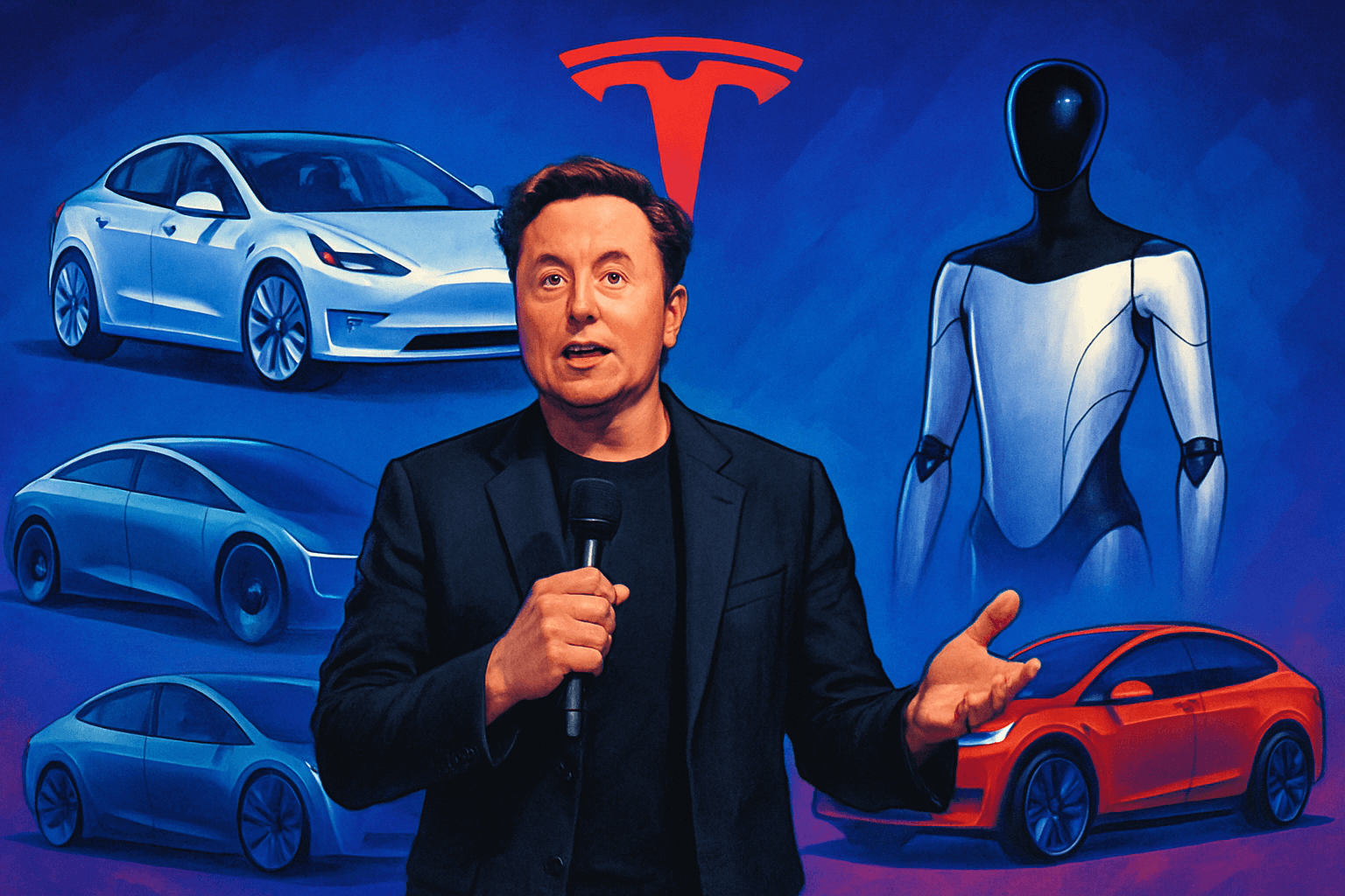 Brief IA : Elon Musk : Tesla, de l'automobile à l'ère de l'IA et de la robotique