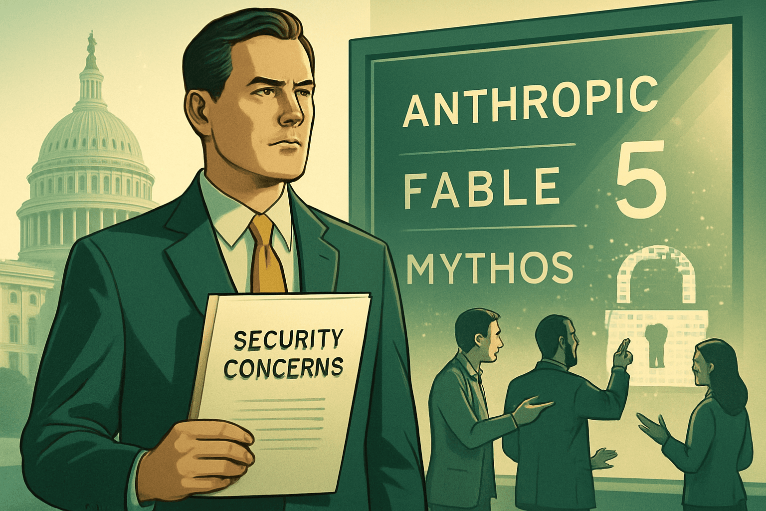 Brief IA : États-Unis bloquent Fable 5 d'Anthropic, sécurité nationale en jeu