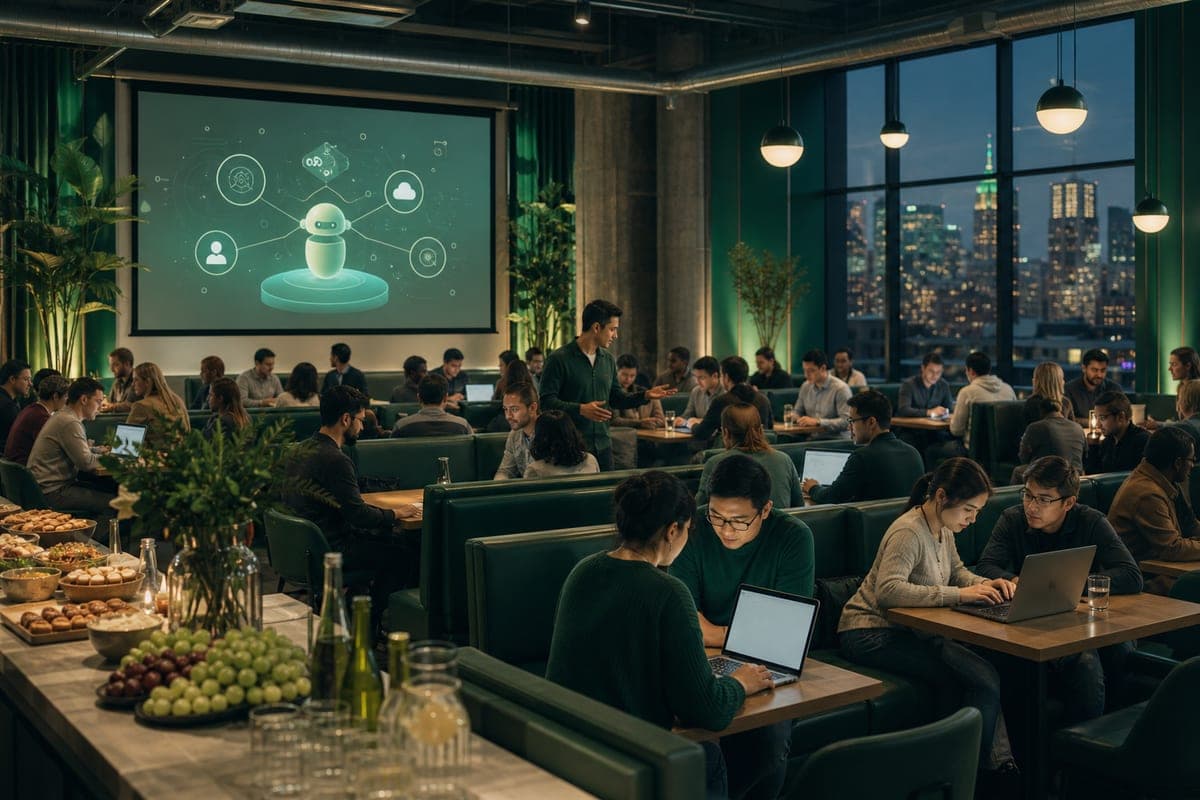 Brief IA : États‑Unis : des ateliers IA remplacent une partie des happy hours