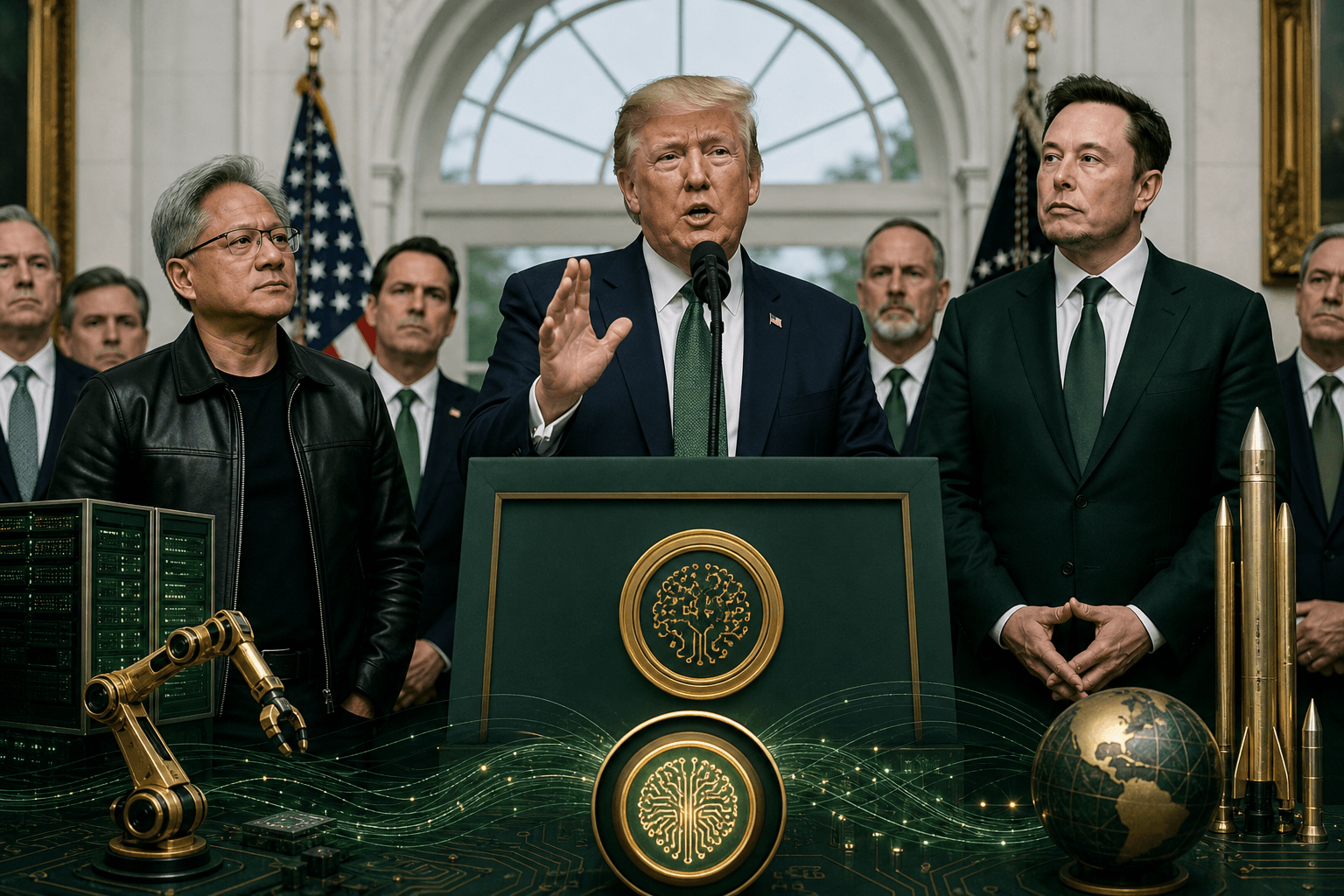 Brief IA : États-Unis : Trump impose « Super Intelligence » dans les textes officiels