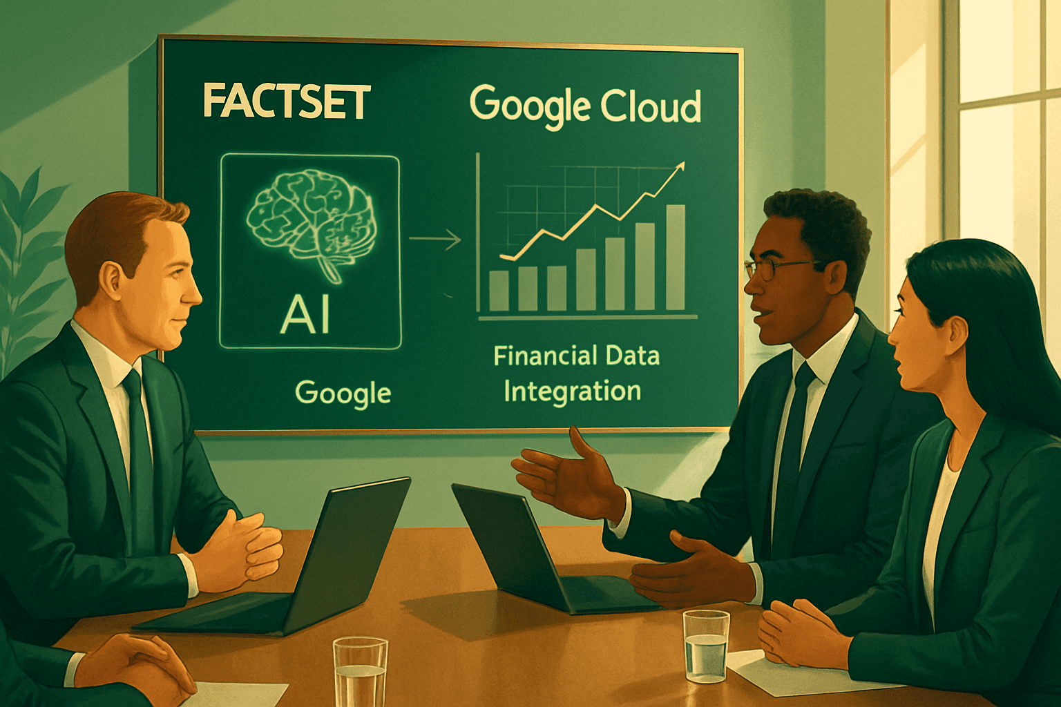 Brief IA : FactSet et Google Cloud : l'IA révolutionne les services financiers