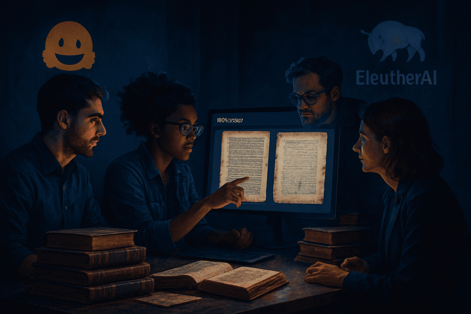 Brief IA : FineBooks et EleutherAI : révolutionner l'OCR pour l'IA avec dots.mocr