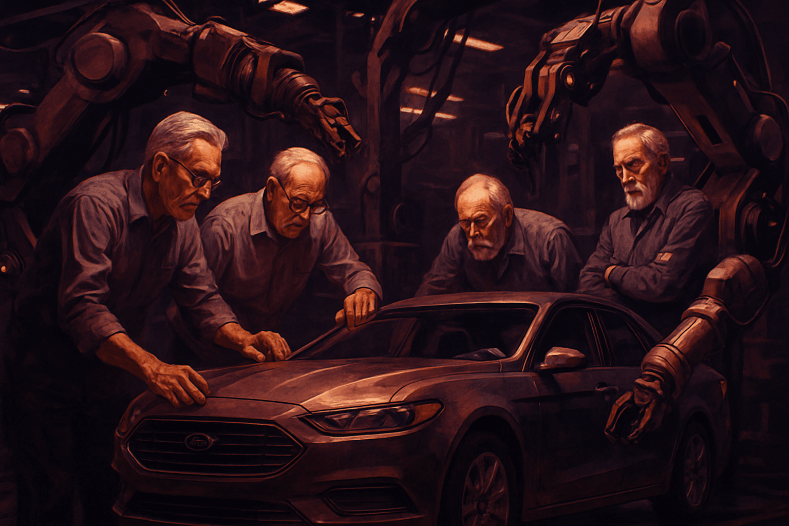Brief IA : Ford réembauche ses vétérans après l'échec de l'IA