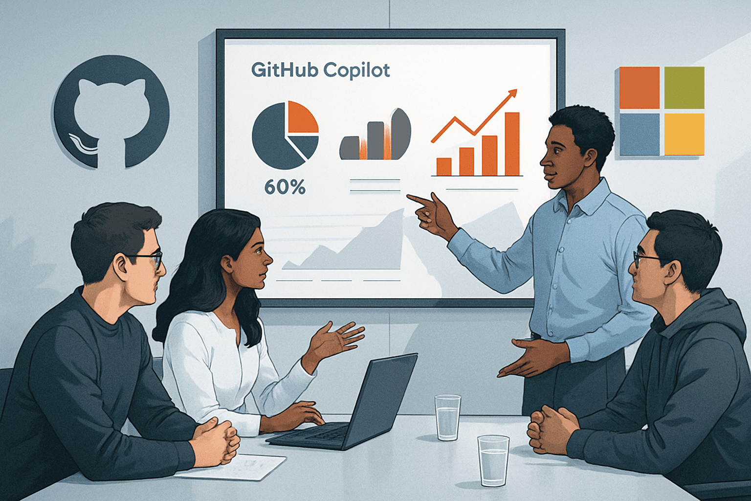 Brief IA : GitHub boosté par l'IA : un mois record grâce à Copilot